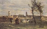 Jean Baptiste Camille  Corot Dunkerque (mk11) painting